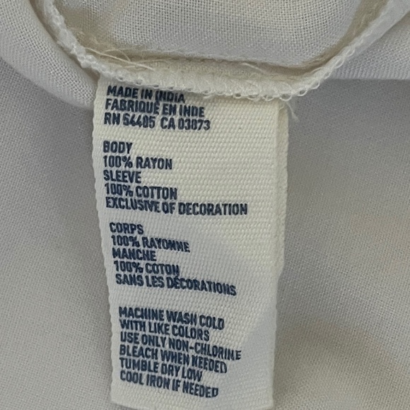 Vintage American Eagle Outfitters Top - Off White - Size M - Picture 14 of 15